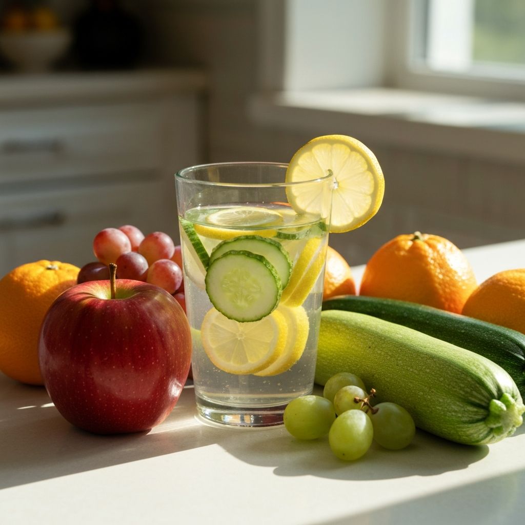 Hydration and fresh foods